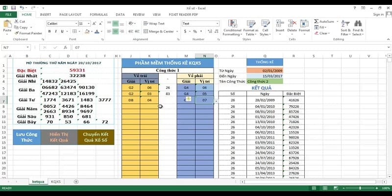 Excel giúp bạn thống kê kết quả dễ dàng